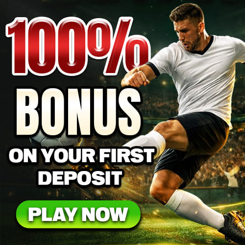 100% first deposit bonus