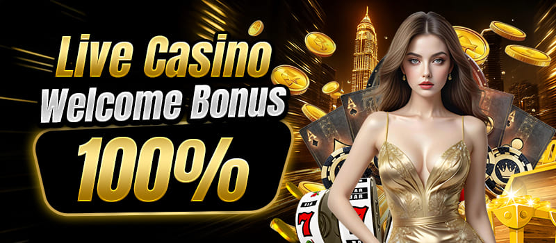 LIVE CASINO welcome bonus